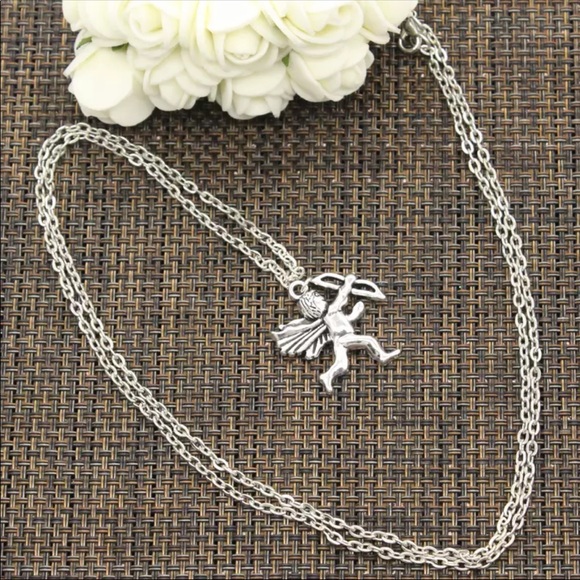 Angel cupid necklace/choker - Picture 2 of 2